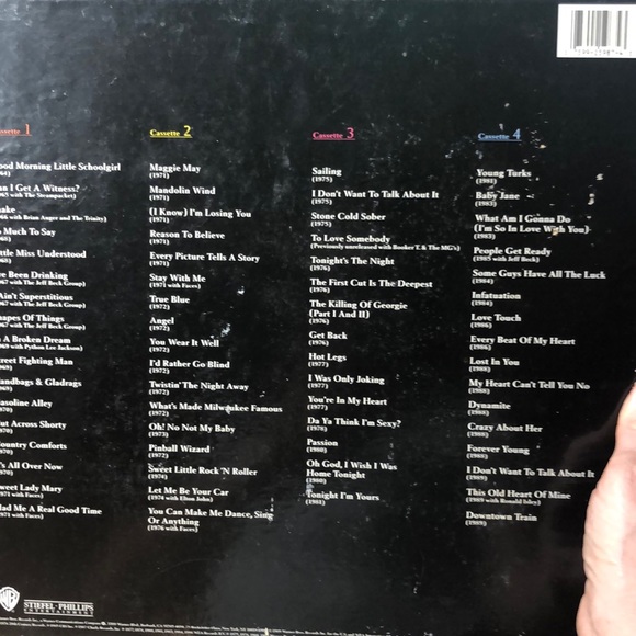 Rod Stewart storyteller The Complete Anthology 4 cassettes - Picture 11 of 16